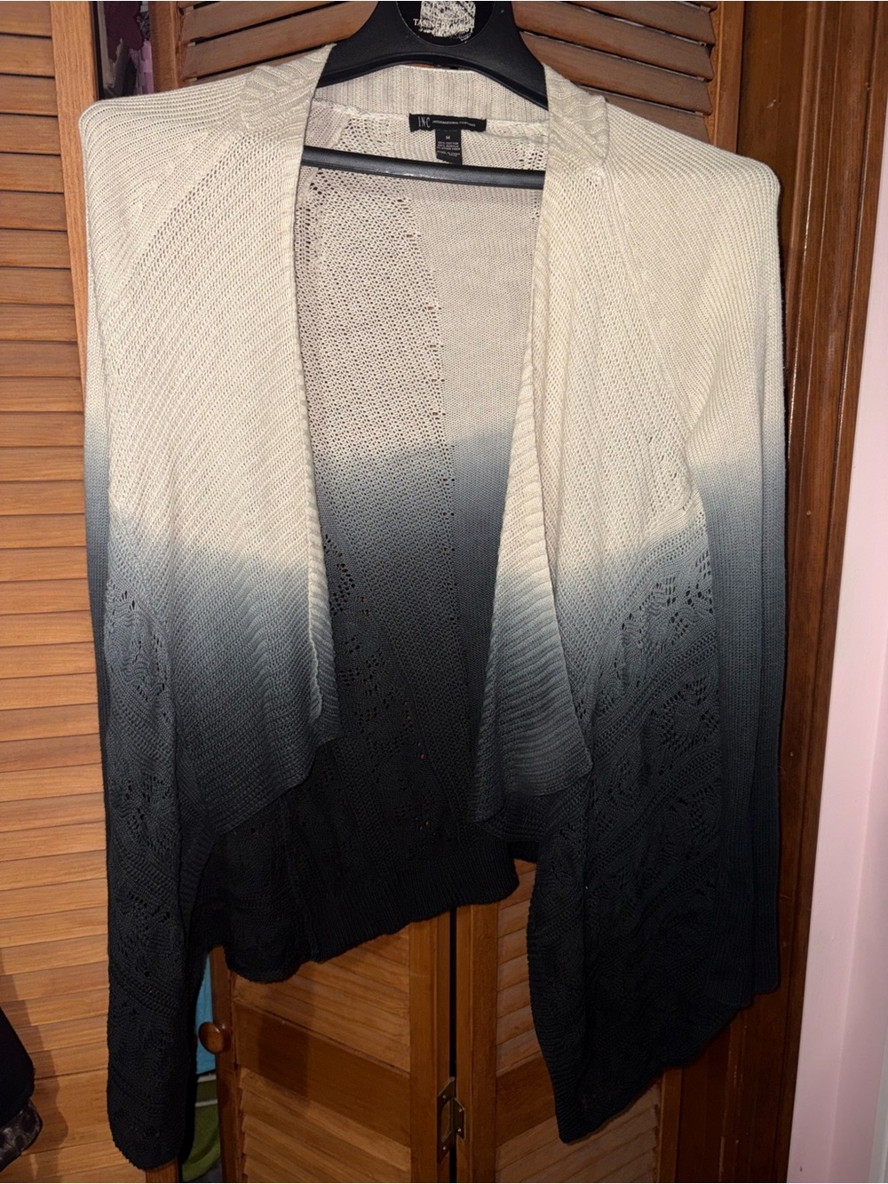 INC Ombre cardigan.